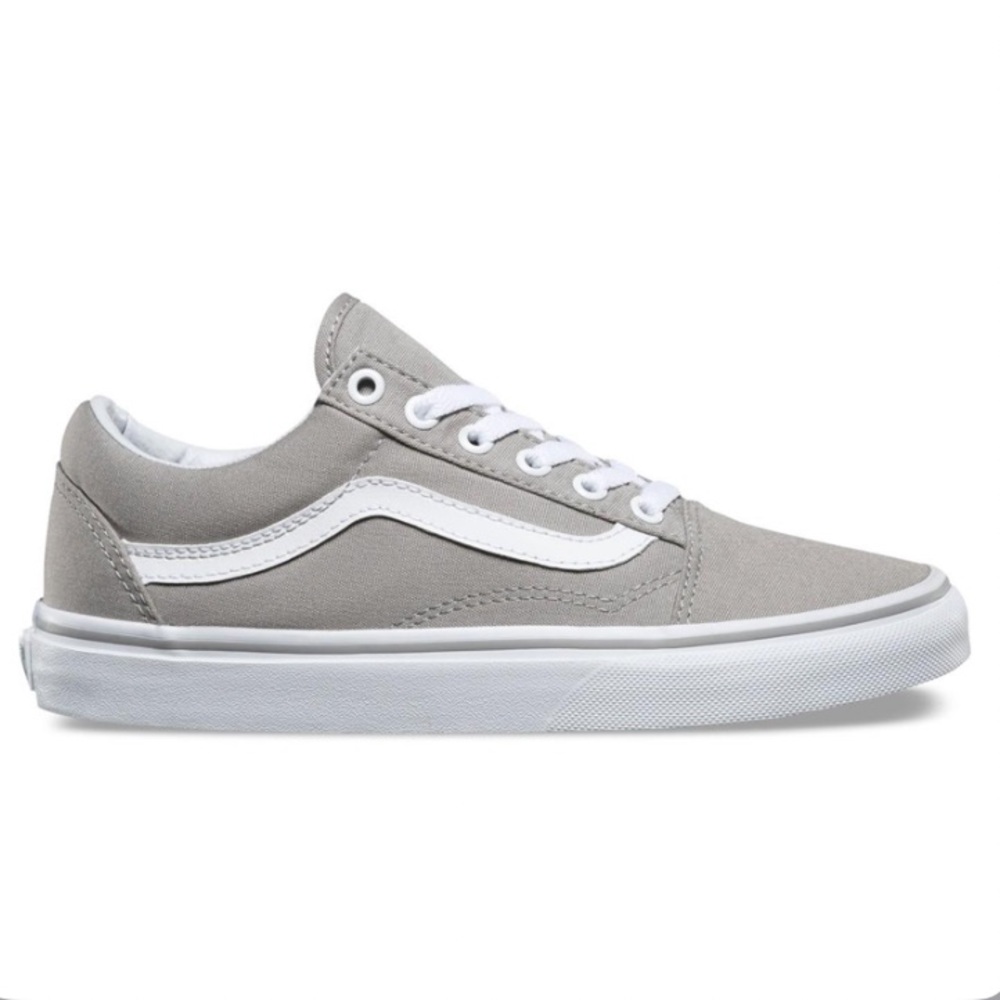 VANS Old Skool Sneakers in Drizzle and White